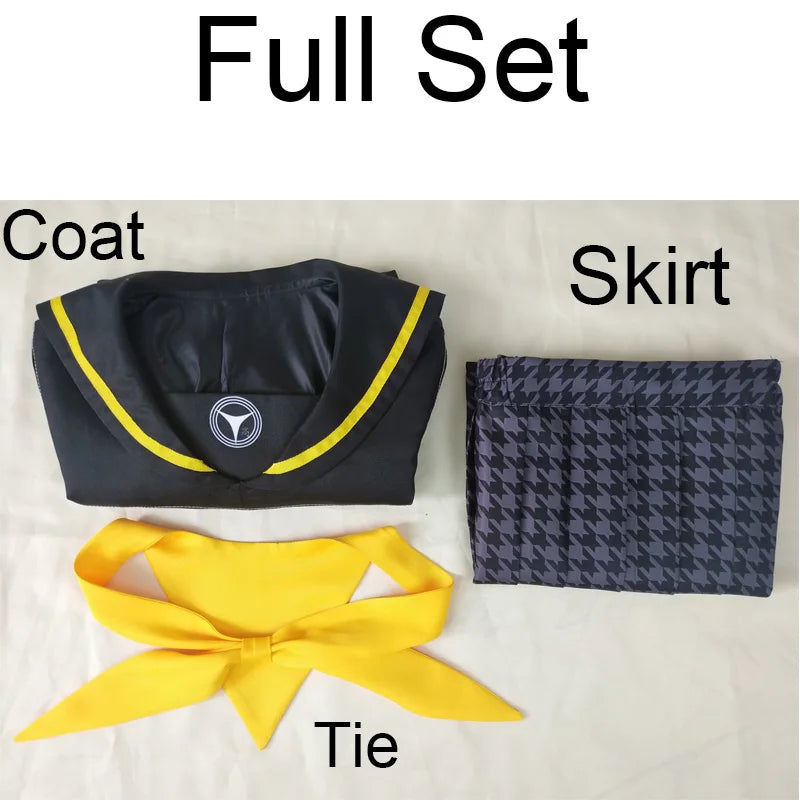 Game Kujikawa Rise Cosplay Wig Persona 4 Golden JK Uniforms Women's Sailor Suit Halloween Jyoshi Koukousei Costume