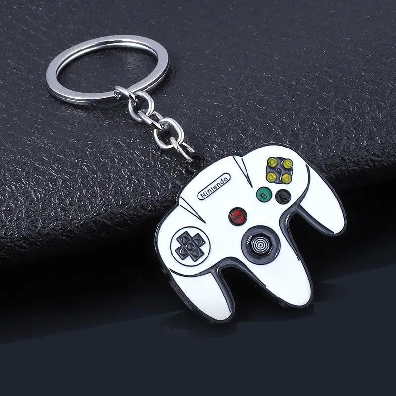 Game Machine Controller Handle Keychain Men Car Keyring Creative Joystick Model Key Chain for Boyfriend Jewelry