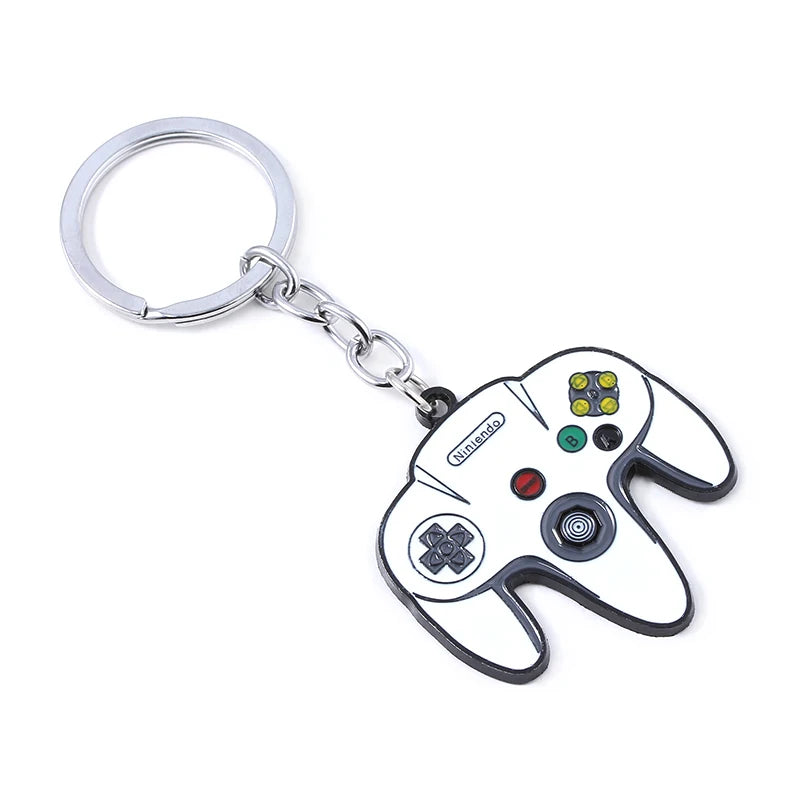 Game Machine Controller Handle Keychain Men Car Keyring Creative Joystick Model Key Chain for Boyfriend Jewelry