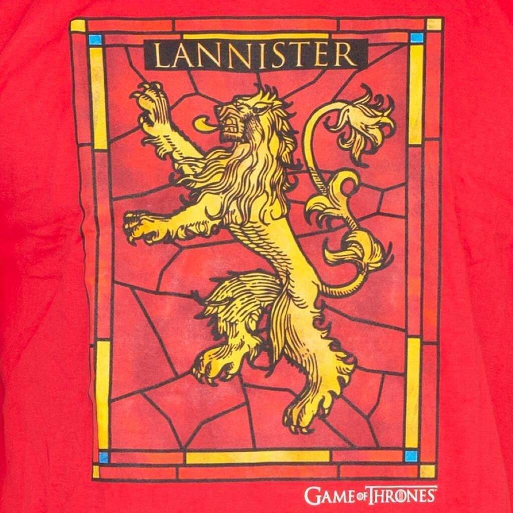 Game of Thrones House Lannister Logo T-Shirt - S