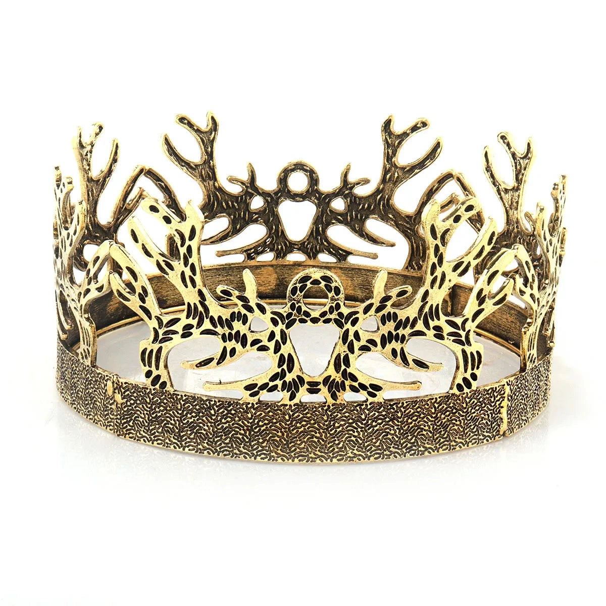 Game of Thrones  Joffrey Byracien Black Hair Crown Men's King Tiaras Pageants Head Accessories Hairwear