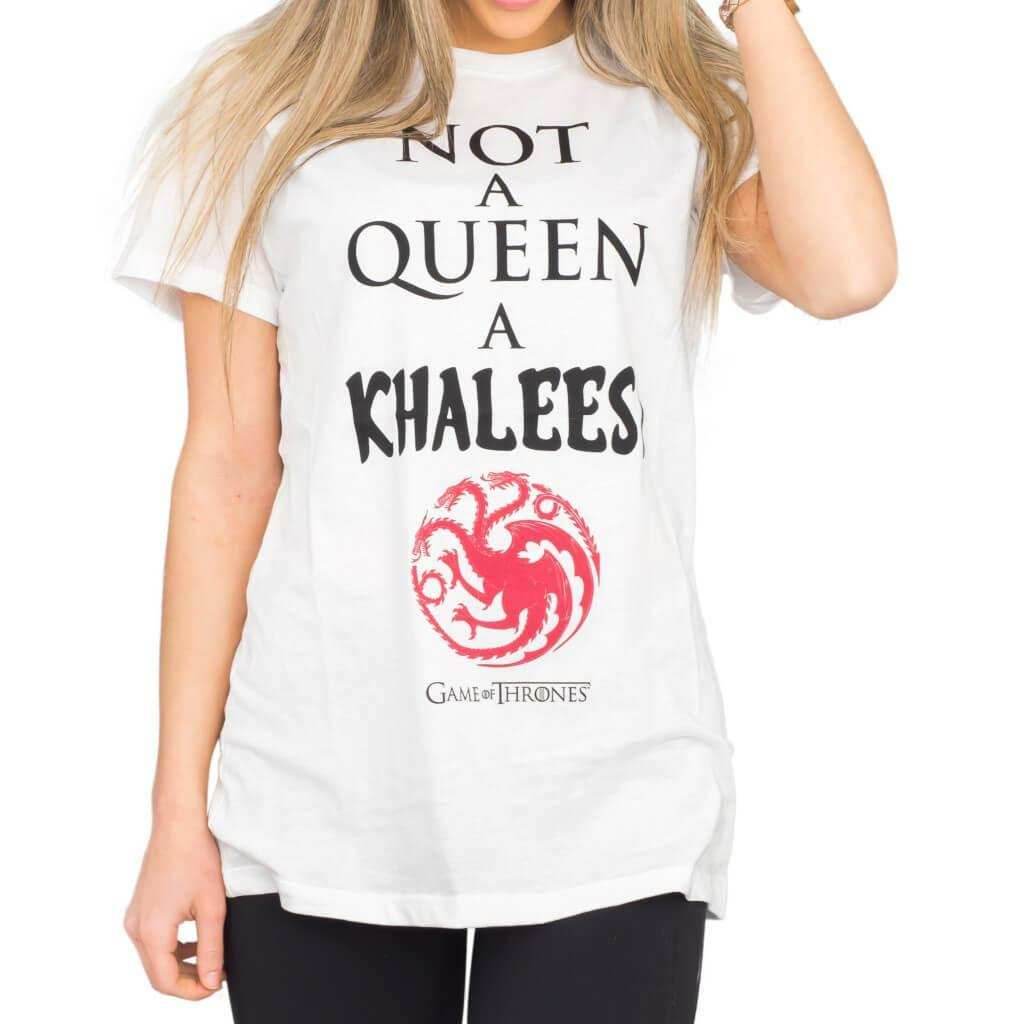 Game of Thrones Not a Queen A Khaleesi T-Shirt - S