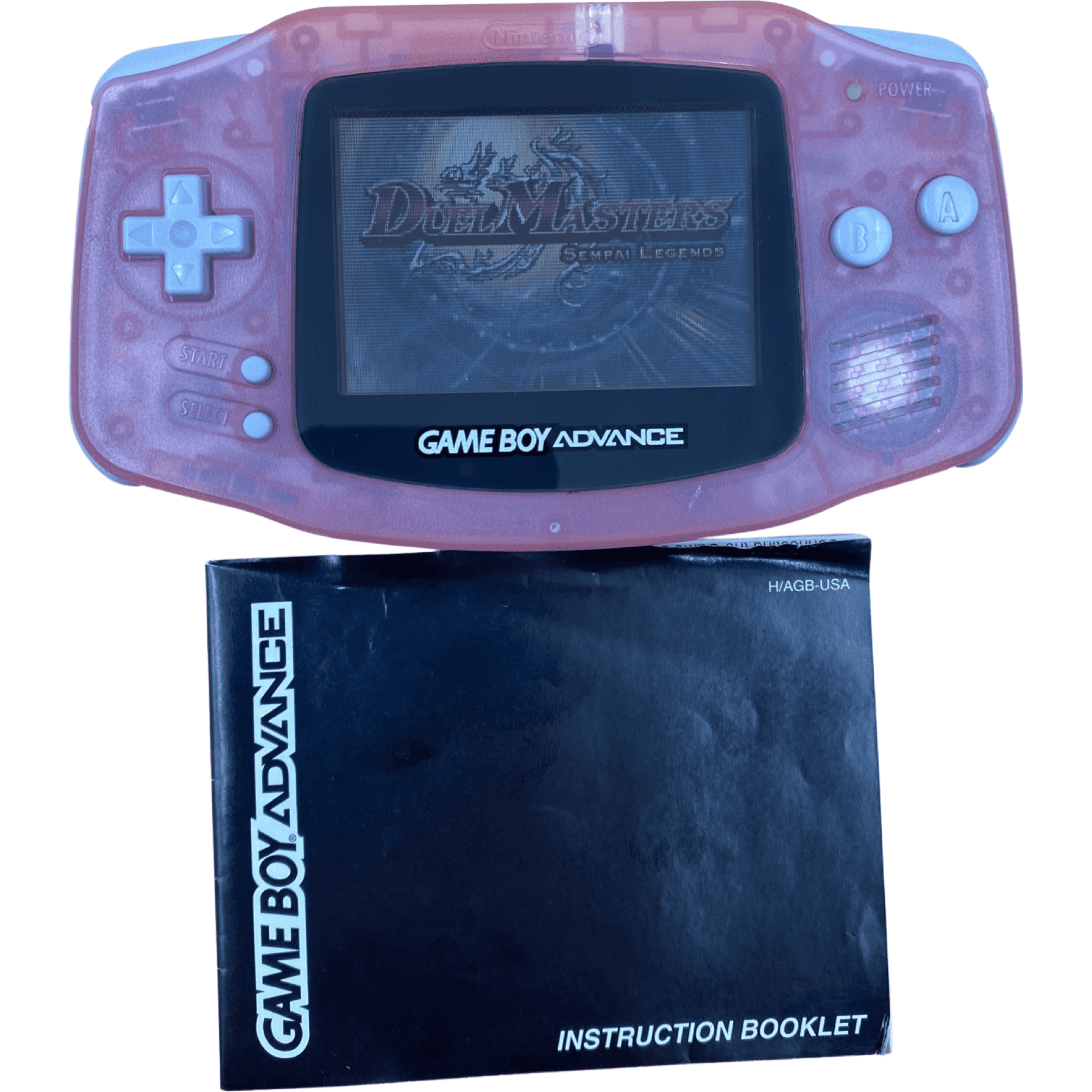 Gameboy Advance Fuchsia Pink