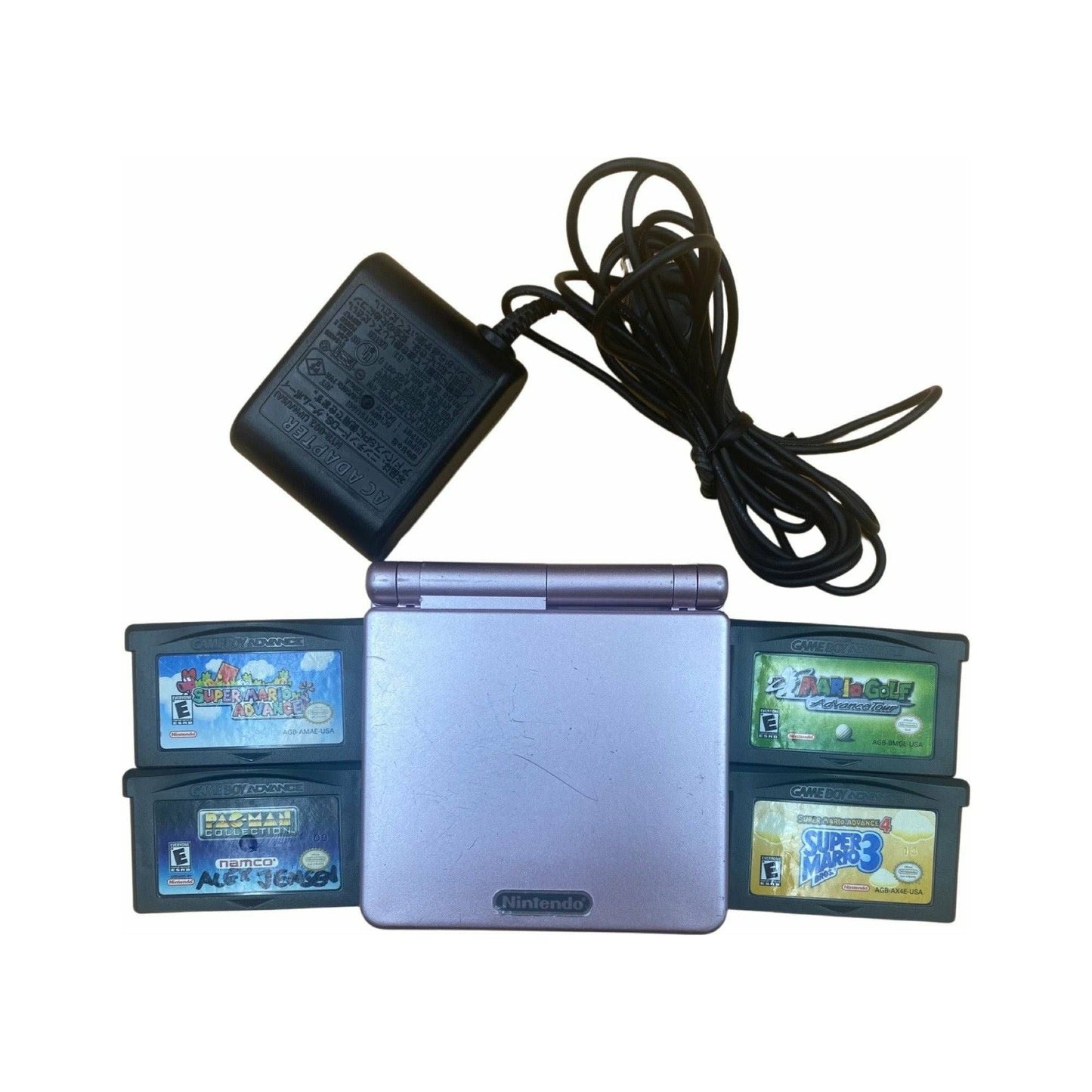 Gameboy Advance SP Pearl Pink (Game Bundle)