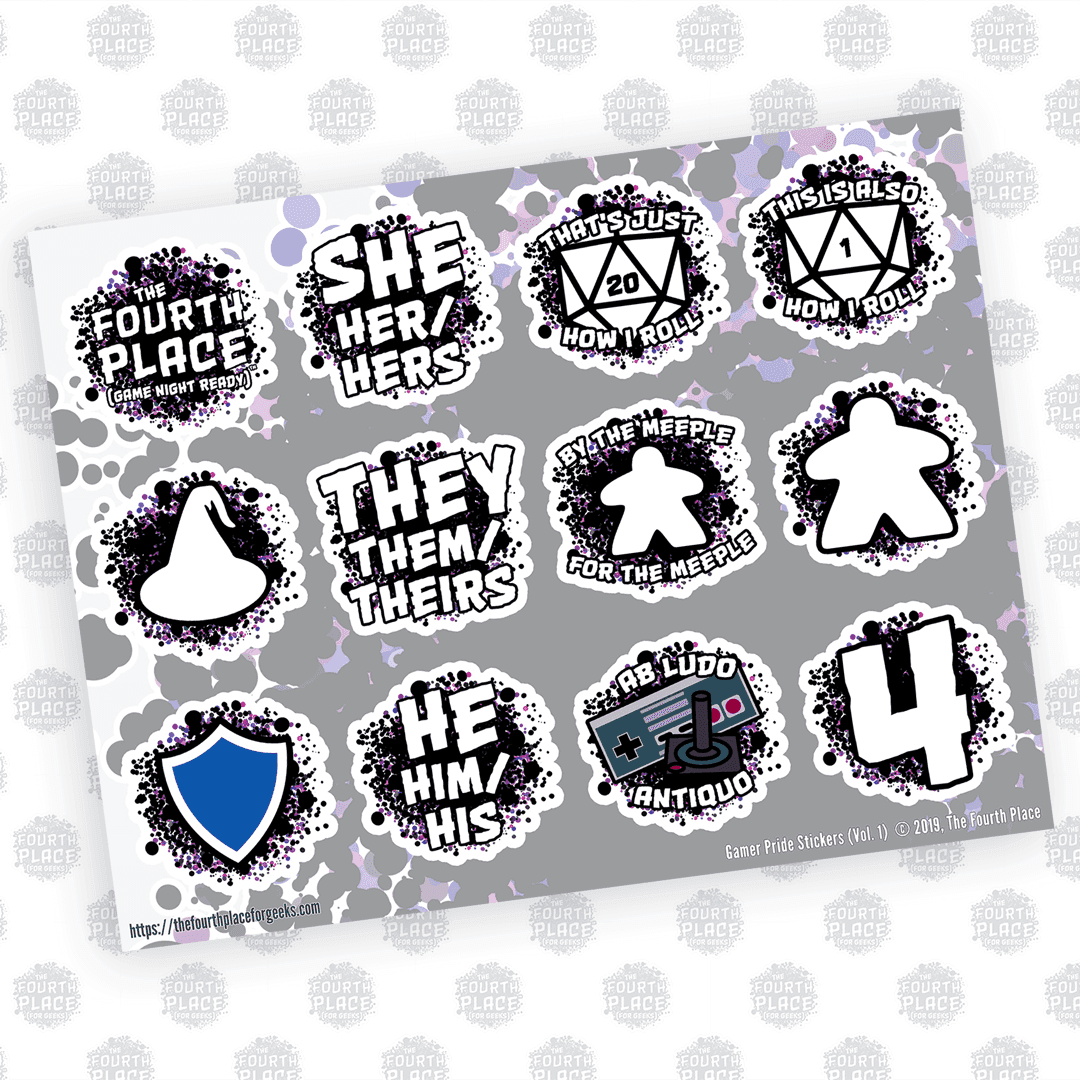 Gamer Pride (Vol. 1) Stickers - 