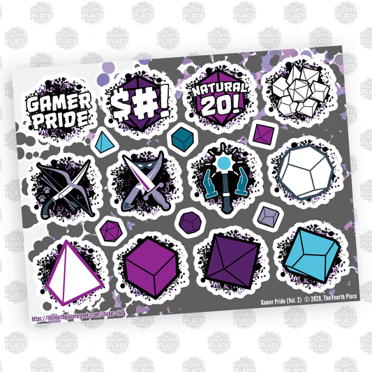Gamer Pride (Vol. 2) Stickers - 