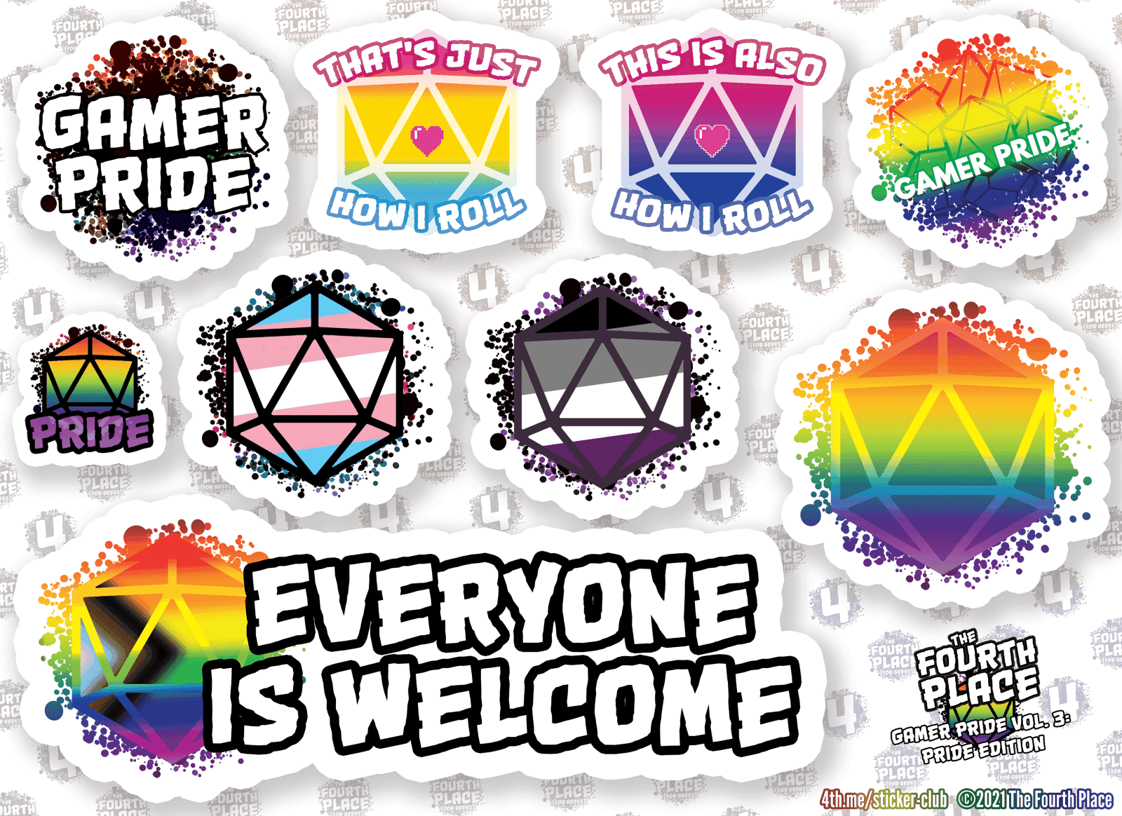 Gamer Pride (Vol. 3): Pride Edition - Matte