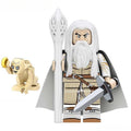 Gandalf The White Lord of The Rings Lego Minifigures Custom Toys