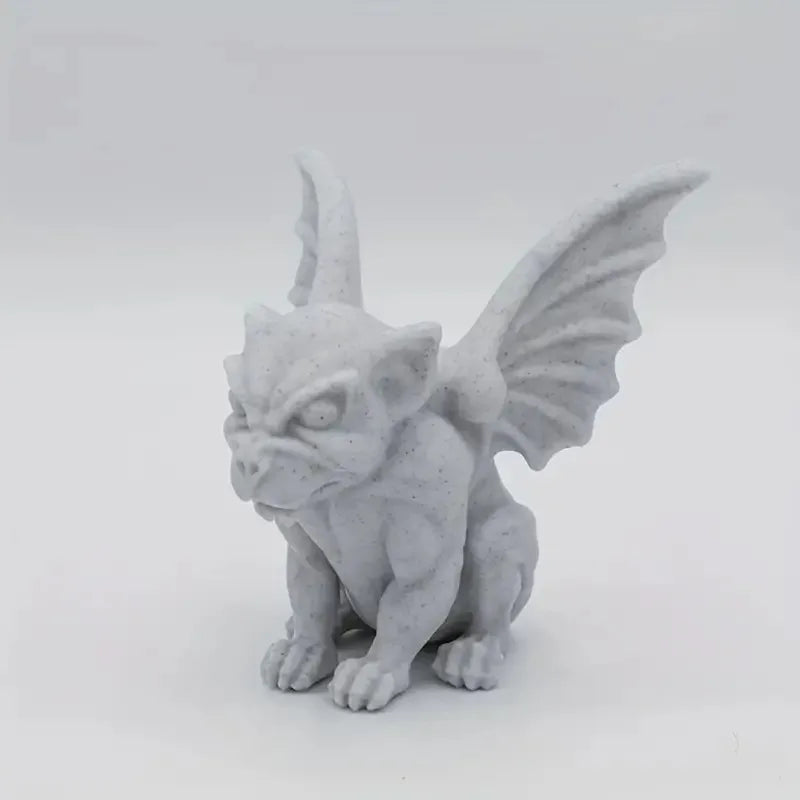 Gargoyle Statue,Home Living Room Ornaments, Bookshelf Computer Desk Ornaments