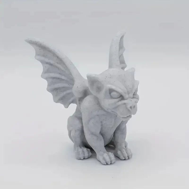 Gargoyle Statue,Home Living Room Ornaments, Bookshelf Computer Desk Ornaments