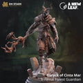 Garyck of Cinta Mar, Infernal Forest Guardian (Male Tiefling Druid) - 32mm Scale