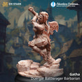 Gatha, Duergar Battlerager (Female Dwarf Barbarian) - 32mm Scale