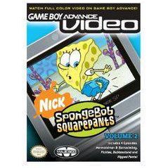 GBA Video SpongeBob SquarePants Volume 2 - GameBoy Advance