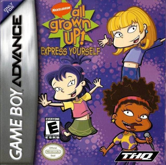 Nickelodeon All Grown Up Express Yourself (Gameboy Advance) - Game Manual Only