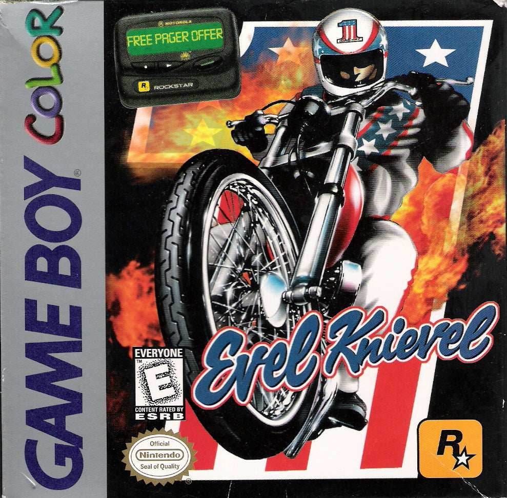 Evel Knievel (Gameboy Color) - Game Manual Only