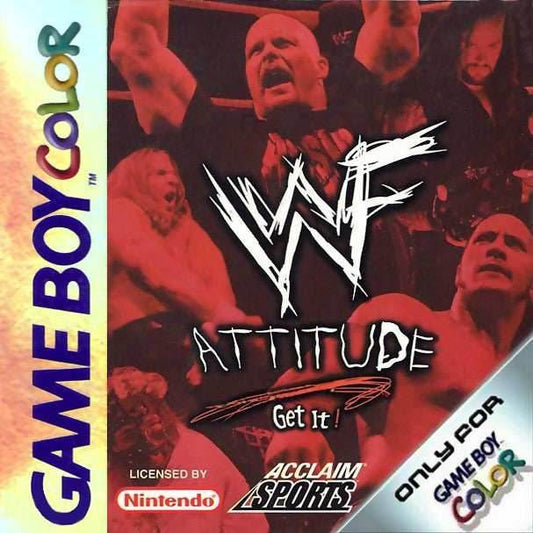 WWF Attitude (Gameboy Color) - Game Manual Only