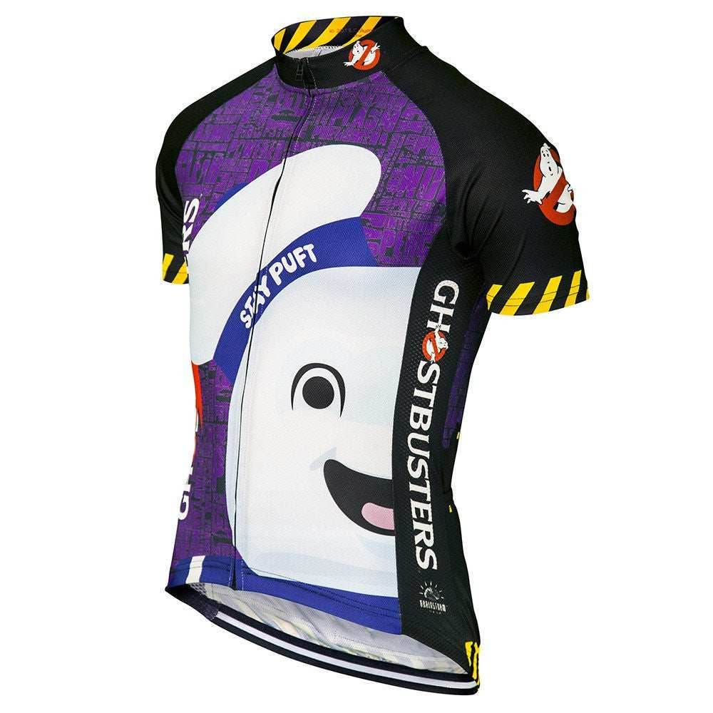 Ghostbusters Stay Puft Men's Cycling Jersey (S, M, L, 3XL) - Medium