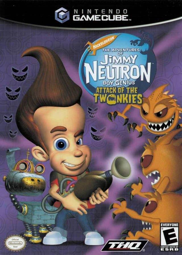 Jimmy Neutron Attack of the Twonkies (Gamecube) - Game Manual Only