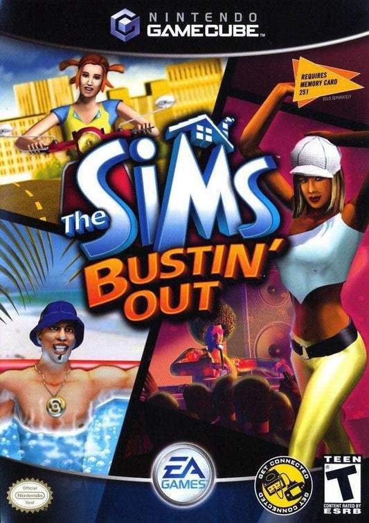 The Sims: Bustin' Out (Gamecube) - Game Manual Only