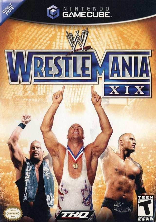 WWE Wrestlemania XIX (Gamecube) - Game Manual Only