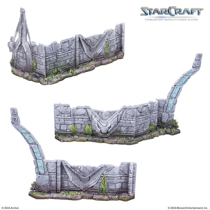 StarCraft The Miniatures Game: Terrain: Lost Temple Expansion Set