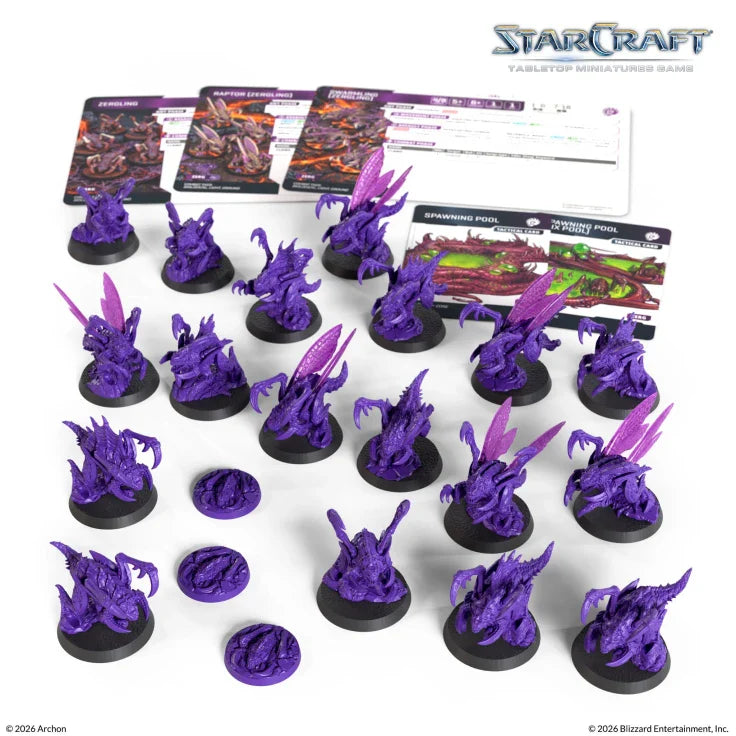 StarCraft The Miniatures Game: Zerg: Zergling Expansion Set