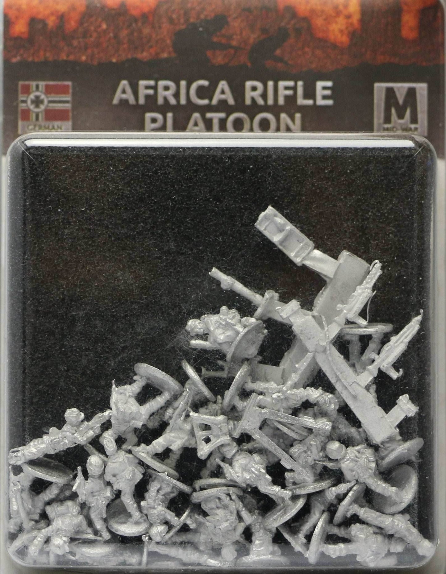 Flames of War: German Afrika Korps Rifle Platoon (Mid War) - 