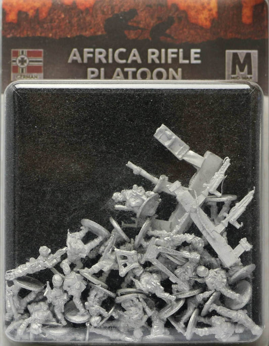 Flames of War: German Afrika Korps Rifle Platoon (Mid War) - 