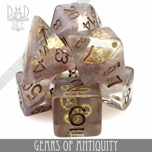 Gears of Antiquity Dice Set