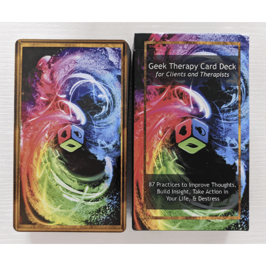 Geek Therapy Card Deck For Clients and Therapists - 
