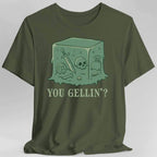 Gelatinous Cube Shirt - Military Green / S