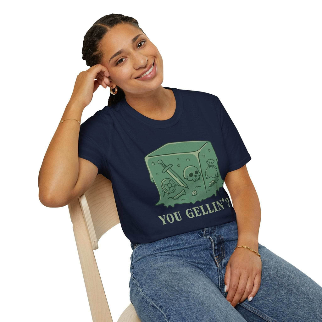 Gelatinous Cube Shirt - Military Green / S