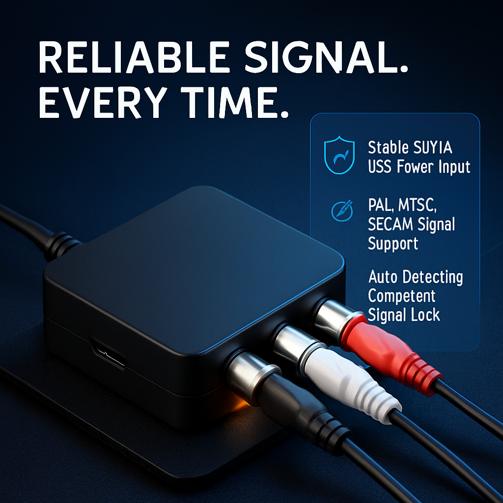 AV to HDMI Converter for Legacy AV Signals