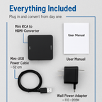 AV to HDMI Converter for Legacy AV Signals