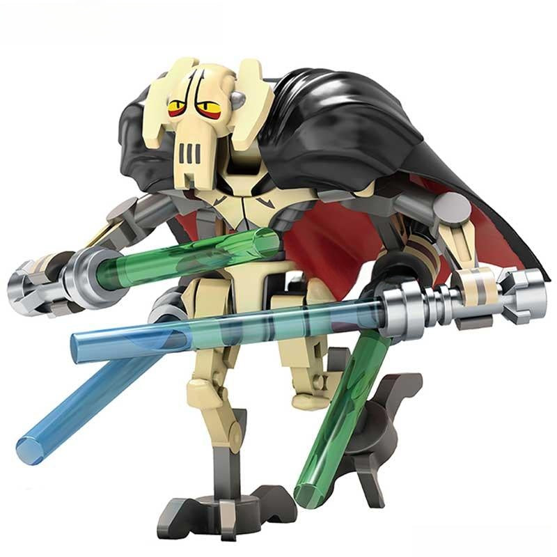 General Grievous Lego Star Wars Minifigures Custom Toys 3