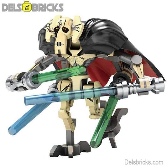 General Grievous (Brown) Lego Minifigures Custom Toys NEW 2 - 