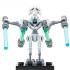 General Grievous set of 2 Star Wars Lego Minifigure Custom Toys