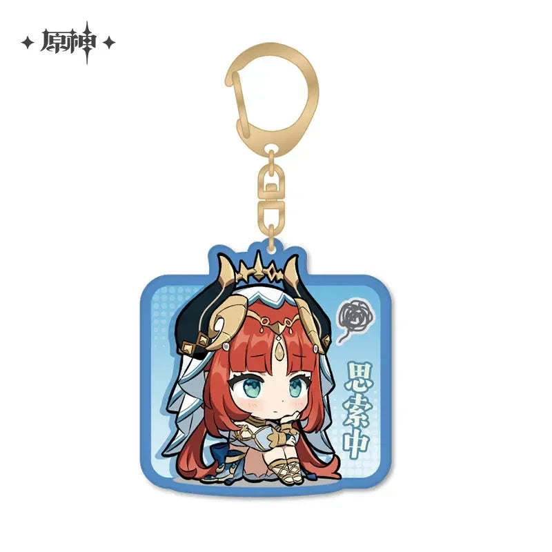 Chibi Emojis Series Acrylic Keychain Sumeru Genshin Impact