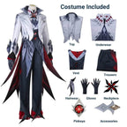 Arlecchino The Knave Cosplay – Genshin Impact Fatui Harbinger - S / Cosume only