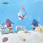 Fontemer Series Bubbler Seahorse Plush Keychain Genshin Impact