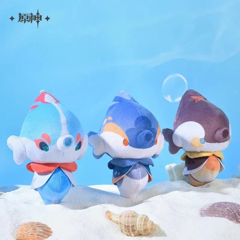 Fontemer Series Bubbler Seahorse Plush Keychain Genshin Impact