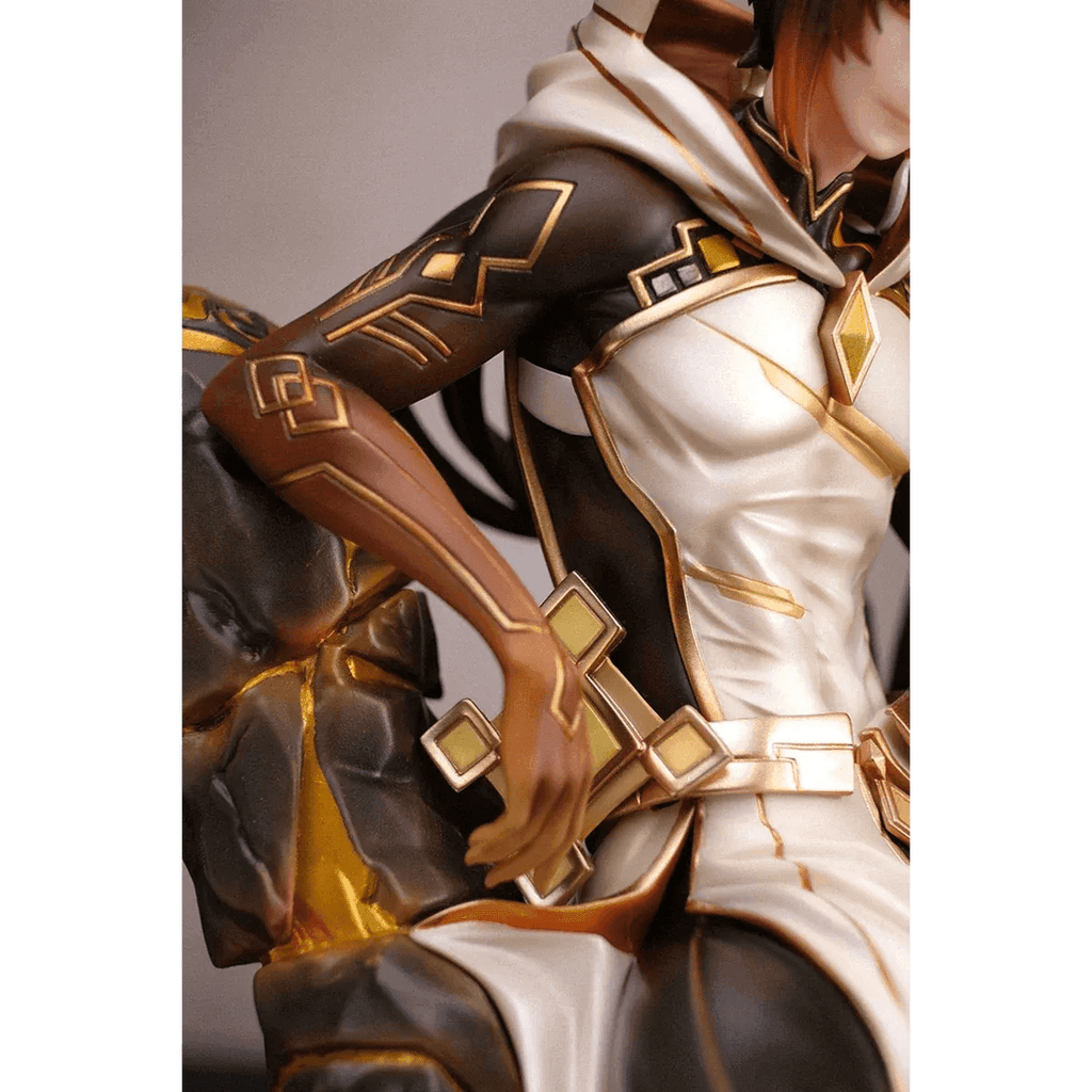 Zhongli, the Geo Archon - 26cm Genshin Impact Collectible PVC Action Figure - Zhongli / No Box