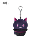 Magic Show Series Lyney Weird Smile Fun Toys Hat Hat Cat Slow Rebound Plush Keychain Genshin Impact
