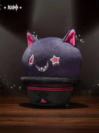 Magic Show Series Lyney Weird Smile Fun Toys Hat Hat Cat Slow Rebound Plush Keychain Genshin Impact