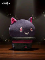 Magic Show Series Lyney Weird Smile Fun Toys Hat Hat Cat Slow Rebound Plush Keychain Genshin Impact