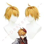 Genshin Impact Tartaglia/Childe Cosplay Set - Clothes / XS