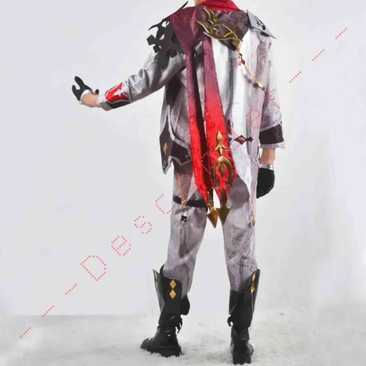 Genshin Impact Tartaglia/Childe Cosplay Set - Clothes / XS