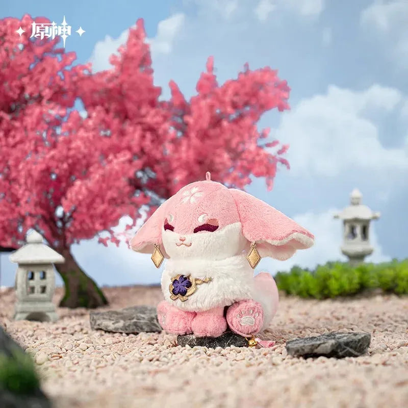 Yae Miko Sengitsune Plush Toy Keychain Genshin Impact