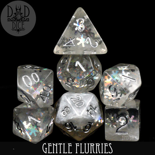 Gentle Flurries Dice Set