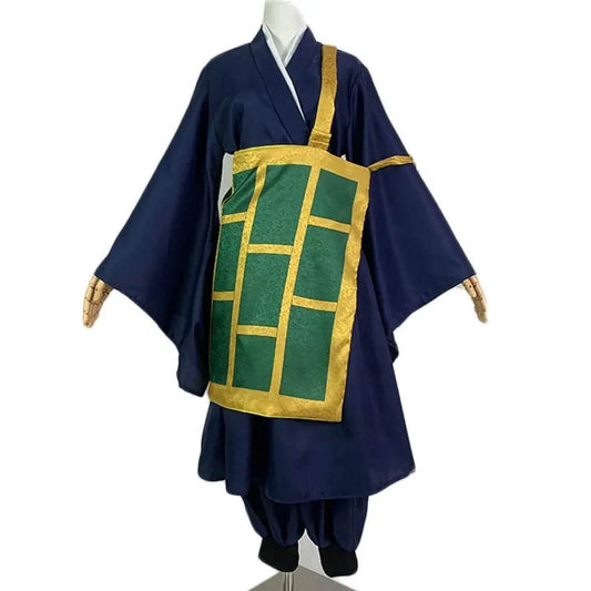 Jujutsu Kaisen Geto Suguru Cosplay Kimono Costume – Anime Halloween Outfit - Costume Wig / XS